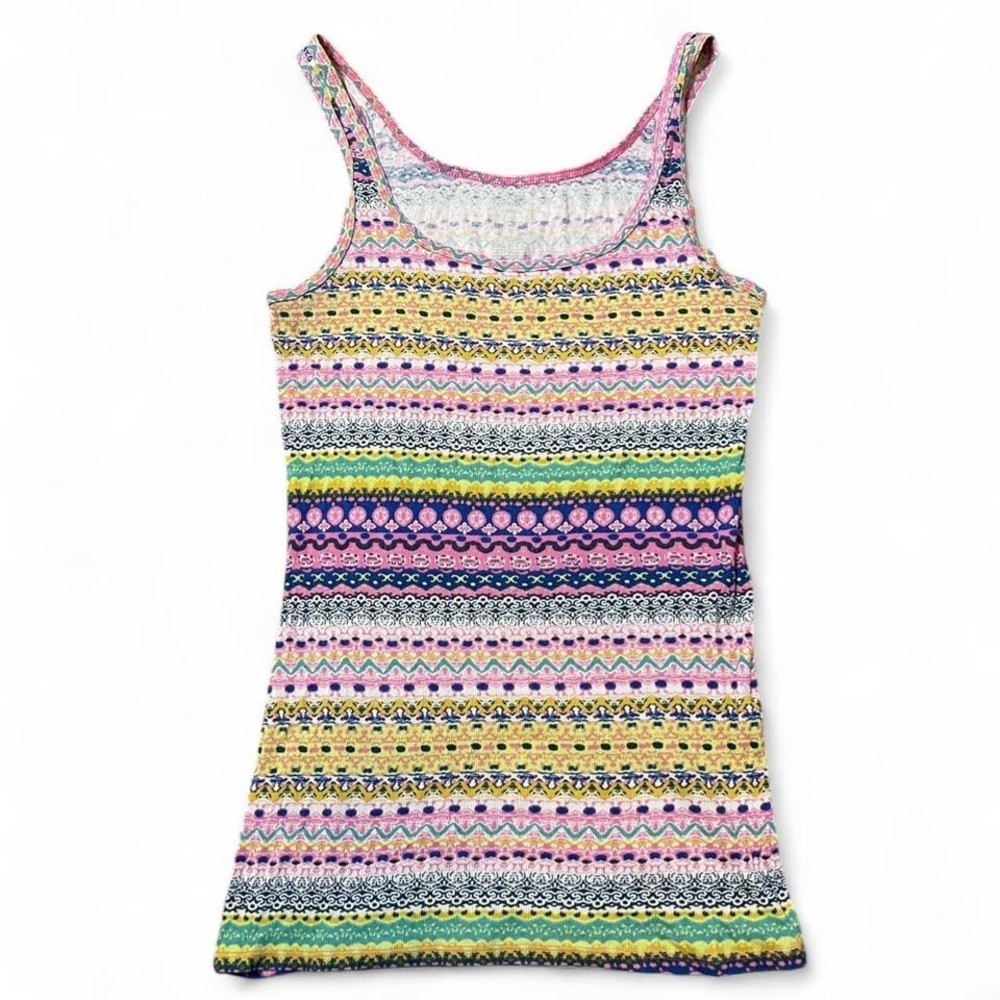 Mossimo Supply Co. multicoloured tank top